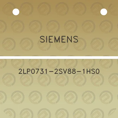 siemens-2lp0731-2sv88-1hs0