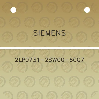 siemens-2lp0731-2sw00-6cg7