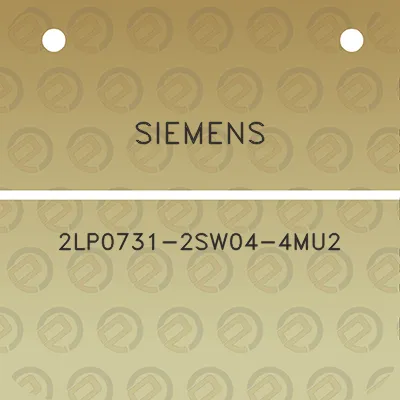 siemens-2lp0731-2sw04-4mu2