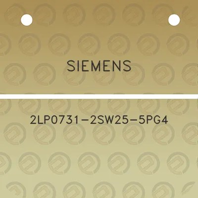 siemens-2lp0731-2sw25-5pg4