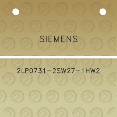 siemens-2lp0731-2sw27-1hw2