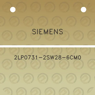 siemens-2lp0731-2sw28-6cm0