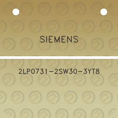 siemens-2lp0731-2sw30-3yt8