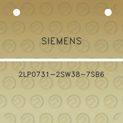 siemens-2lp0731-2sw38-7sb6