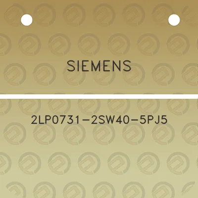 siemens-2lp0731-2sw40-5pj5