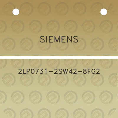 siemens-2lp0731-2sw42-8fg2