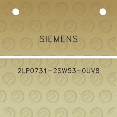 siemens-2lp0731-2sw53-0uv8