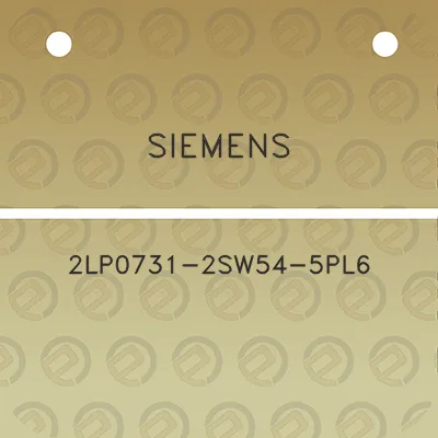 siemens-2lp0731-2sw54-5pl6