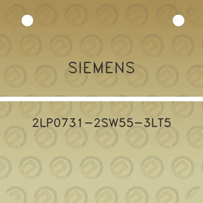 siemens-2lp0731-2sw55-3lt5