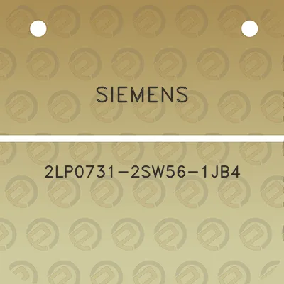 siemens-2lp0731-2sw56-1jb4