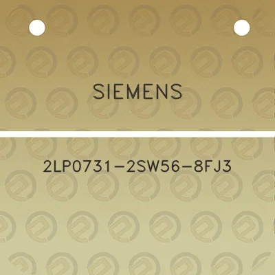 siemens-2lp0731-2sw56-8fj3