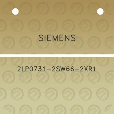 siemens-2lp0731-2sw66-2xr1