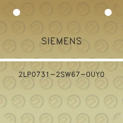 siemens-2lp0731-2sw67-0uy0