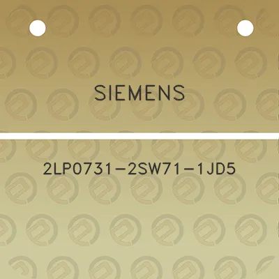 siemens-2lp0731-2sw71-1jd5