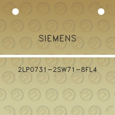 siemens-2lp0731-2sw71-8fl4