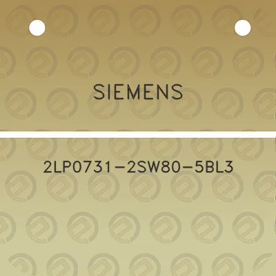 siemens-2lp0731-2sw80-5bl3