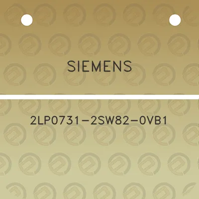 siemens-2lp0731-2sw82-0vb1