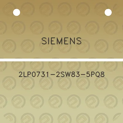 siemens-2lp0731-2sw83-5pq8