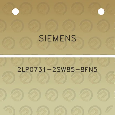 siemens-2lp0731-2sw85-8fn5