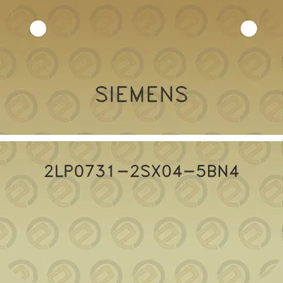 siemens-2lp0731-2sx04-5bn4