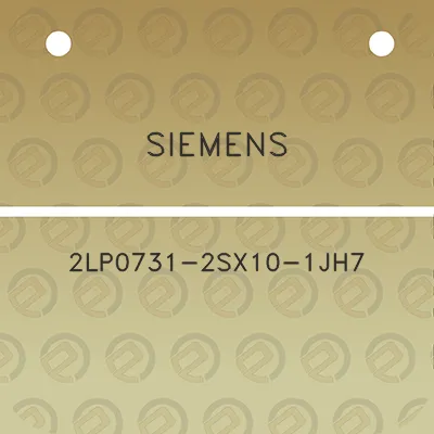 siemens-2lp0731-2sx10-1jh7