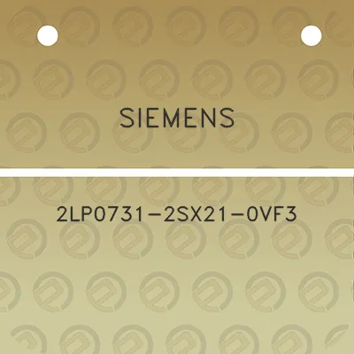 siemens-2lp0731-2sx21-0vf3