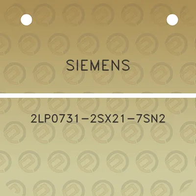 siemens-2lp0731-2sx21-7sn2