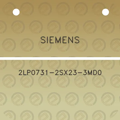 siemens-2lp0731-2sx23-3md0