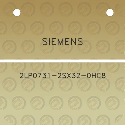 siemens-2lp0731-2sx32-0hc8