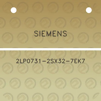 siemens-2lp0731-2sx32-7ek7