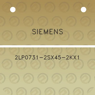 siemens-2lp0731-2sx45-2kx1