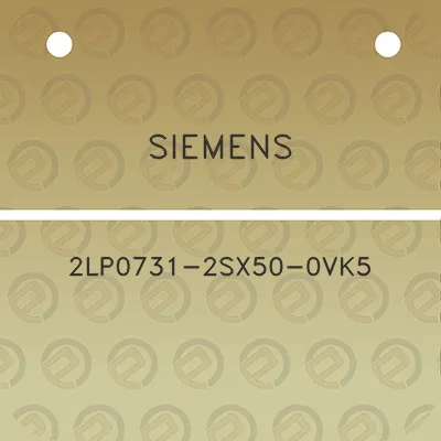 siemens-2lp0731-2sx50-0vk5