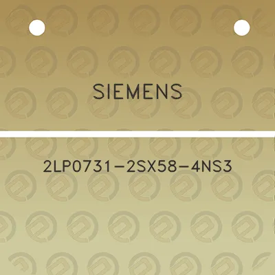 siemens-2lp0731-2sx58-4ns3