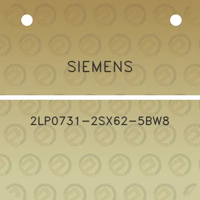 siemens-2lp0731-2sx62-5bw8