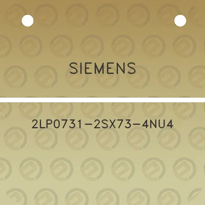 siemens-2lp0731-2sx73-4nu4