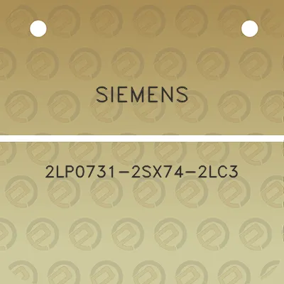 siemens-2lp0731-2sx74-2lc3