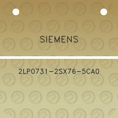 siemens-2lp0731-2sx76-5ca0