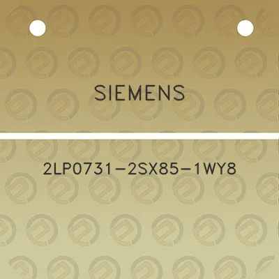 siemens-2lp0731-2sx85-1wy8