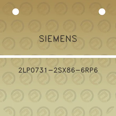 siemens-2lp0731-2sx86-6rp6