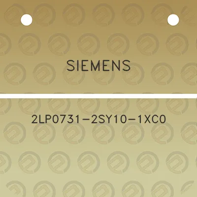 siemens-2lp0731-2sy10-1xc0