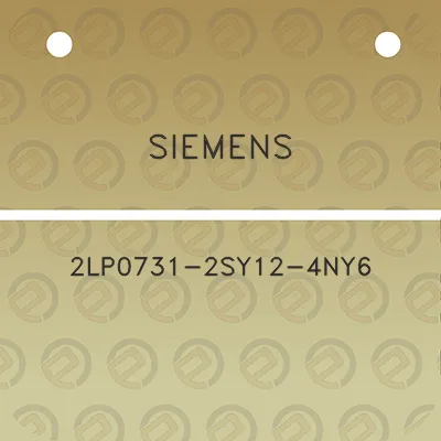 siemens-2lp0731-2sy12-4ny6