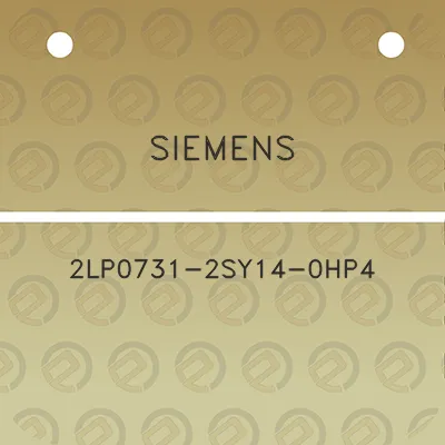 siemens-2lp0731-2sy14-0hp4