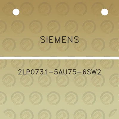 siemens-2lp0731-5au75-6sw2