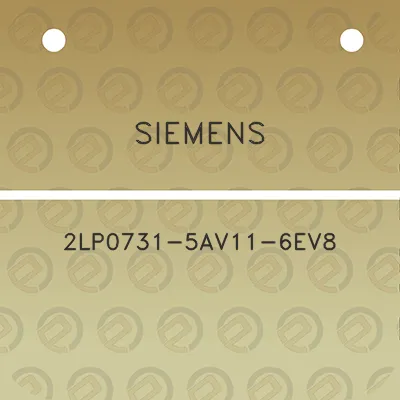 siemens-2lp0731-5av11-6ev8