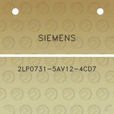 siemens-2lp0731-5av12-4cd7