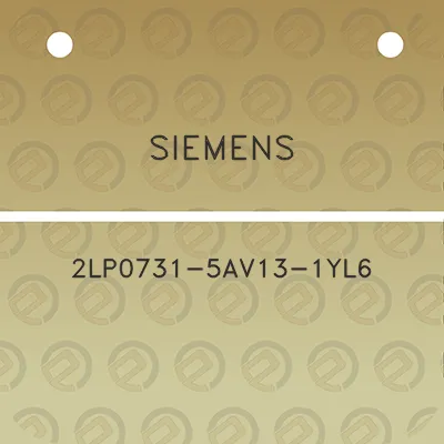 siemens-2lp0731-5av13-1yl6