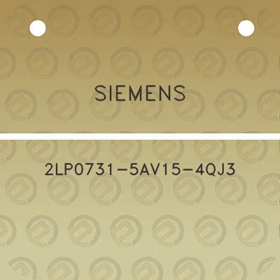 siemens-2lp0731-5av15-4qj3