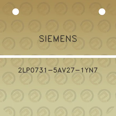 siemens-2lp0731-5av27-1yn7