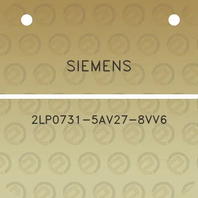 siemens-2lp0731-5av27-8vv6