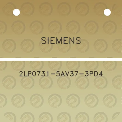 siemens-2lp0731-5av37-3pd4